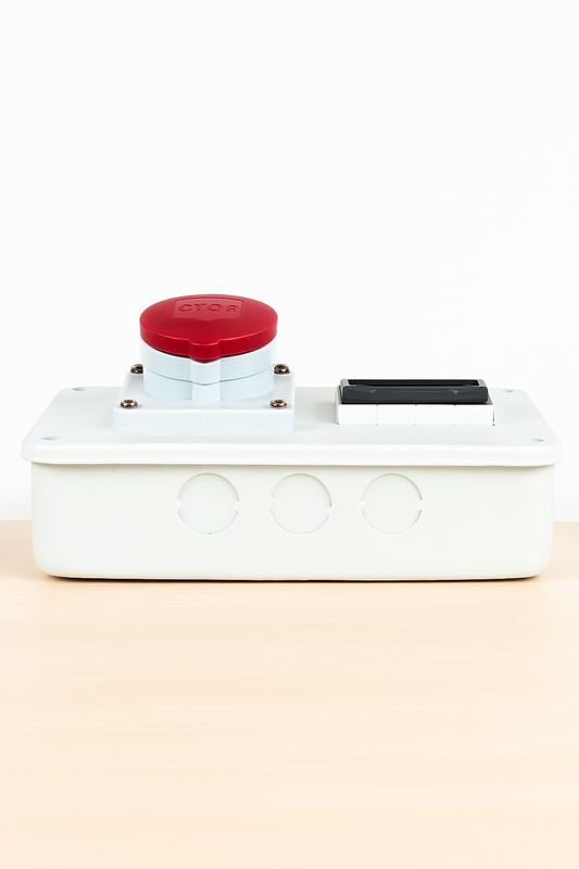 Industrial Socket Box 16A 3-Phase with MCB