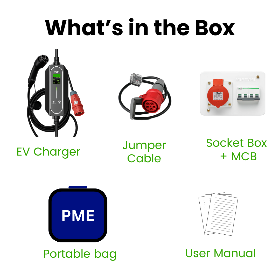 EV Charger 22kW Fullkit (XtremeCharge)