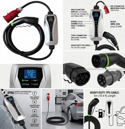 EV Charger 22kW (XtremeCharge)