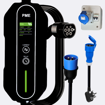EV Charger 7.2kW Fullkit