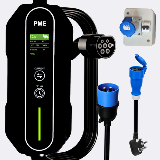 EV Charger 7.2kW Fullkit