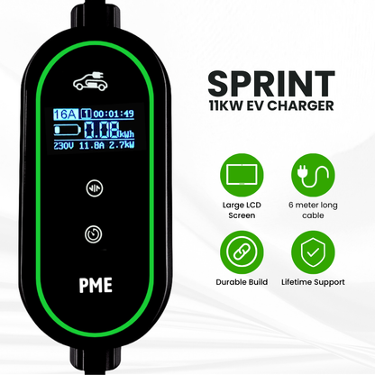 EV Charger 11kW Fullkit (SprintCharge)