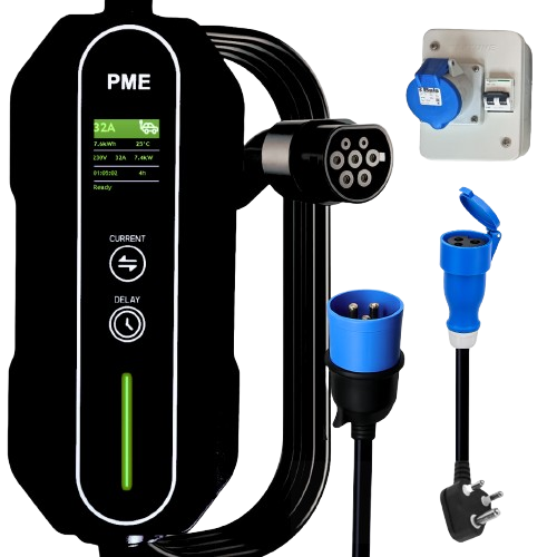 EV Charger 7.2kW Fullkit (Hypercharge)
