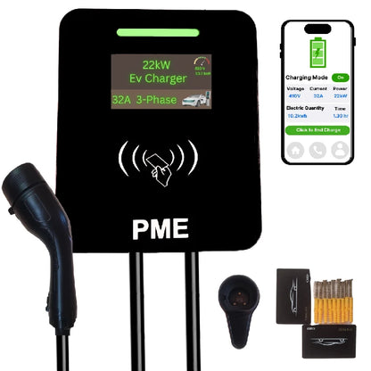 22kW Wallmount EV charger (UltraCharge)