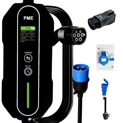EV Charger 7.2kW Fullkit + V2L for TATA.EV