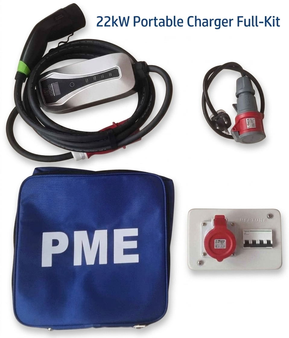 EV Charger 22kW Fullkit (XtremeCharge)