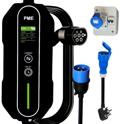EV Charger 7.2kW Fullkit (Hypercharge)
