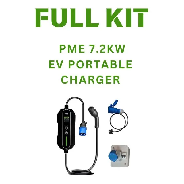 EV Charger 7.2kW Fullkit