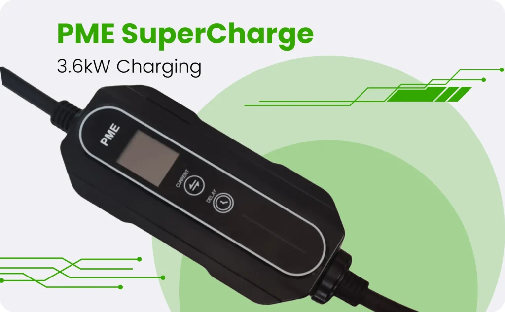 PME EV Charger 3.6kW Charging